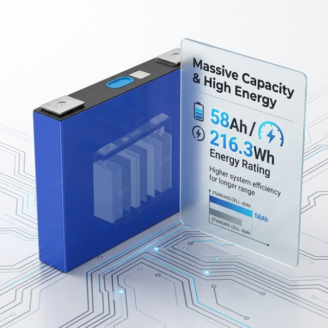 EVE M21-V2 3.7V 58Ah NMC Battery Cell | 3000 Cycles High Energy Density Prismatic Lithium Ion Battery,NOGIPower ,EVE M21-V2 3.7V 58Ah NMC Battery Cell | 3000 Cycles High Energy Density Prismatic Lithium Ion Battery