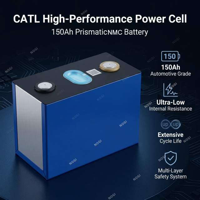 CATL 3.7V 150Ah Li-ion Replacement Battery | Heavy Duty Prismatic NMC Cell,NOGIPower ,CATL 3.7V 150Ah Li-ion Replacement Battery | Heavy Duty Prismatic NMC Cell