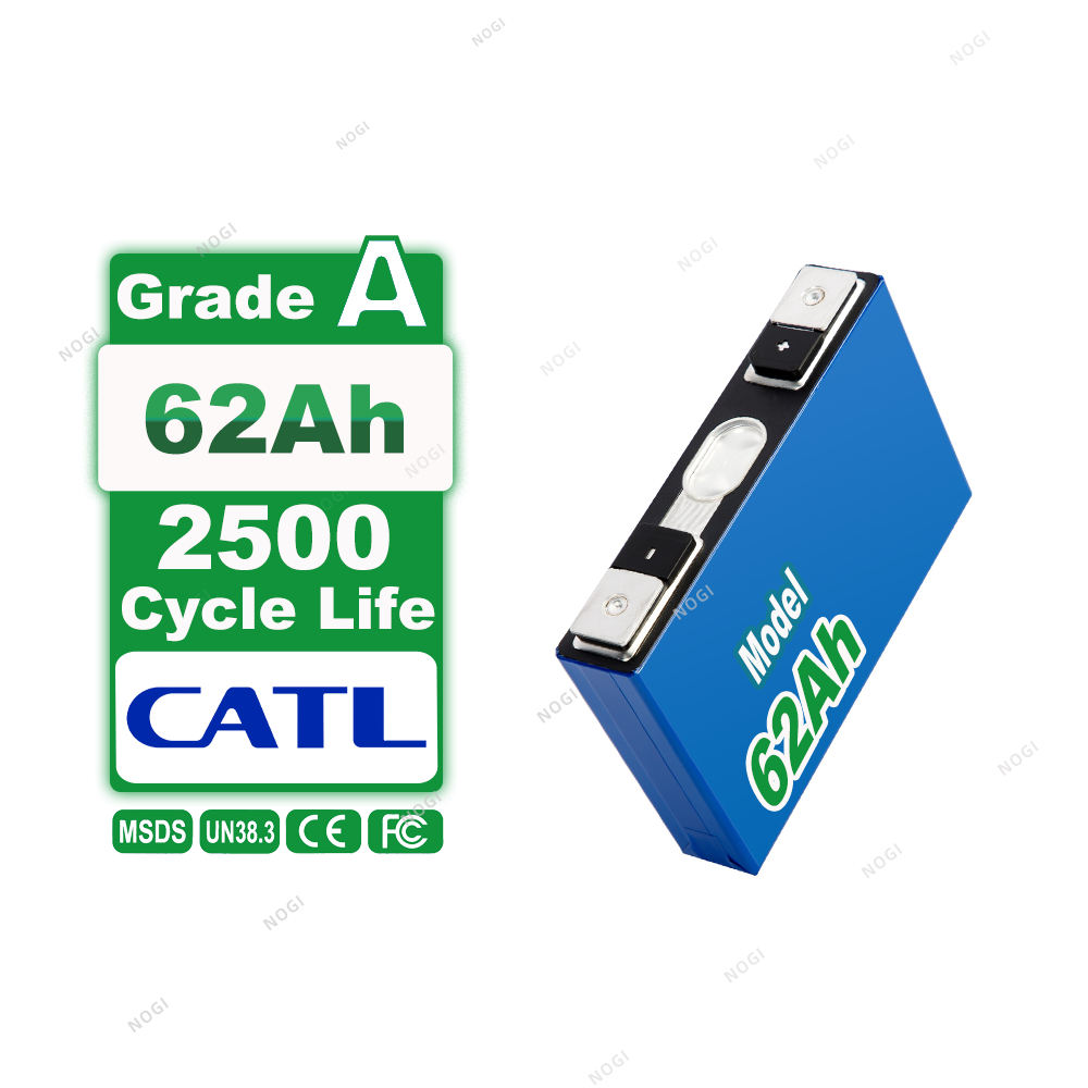 CATL 3.7V 62Ah NMC Ternary Prismatic Battery Cell High Energy Density Long Cycle Life,NOGIPower ,CATL 3.7V 62Ah NMC Ternary Prismatic Battery Cell High Energy Density Long Cycle Life