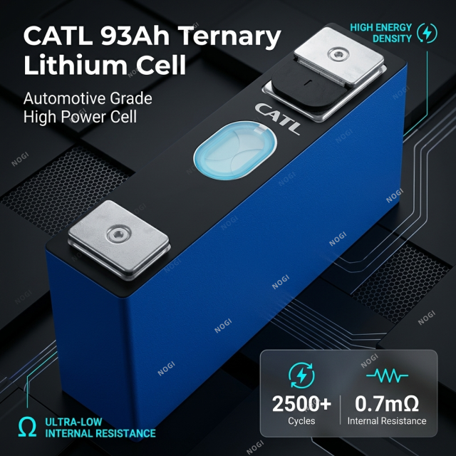 CATL 3.7V 93Ah NMC Ternary Prismatic Battery Cell High Energy Density Long Cycle Life,NOGIPower ,CATL 3.7V 93Ah NMC Ternary Prismatic Battery Cell High Energy Density Long Cycle Life