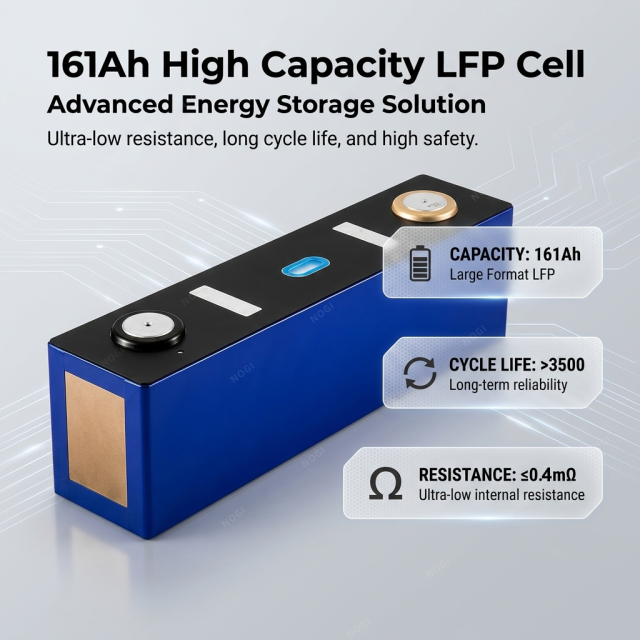 CATL 161Ah LiFePO4 Battery | 3.2V Grade A LFP Cell for Solar Storage & EV,NOGIPower ,CATL 161Ah LiFePO4 Battery | 3.2V Grade A LFP Cell for Solar Storage & EV