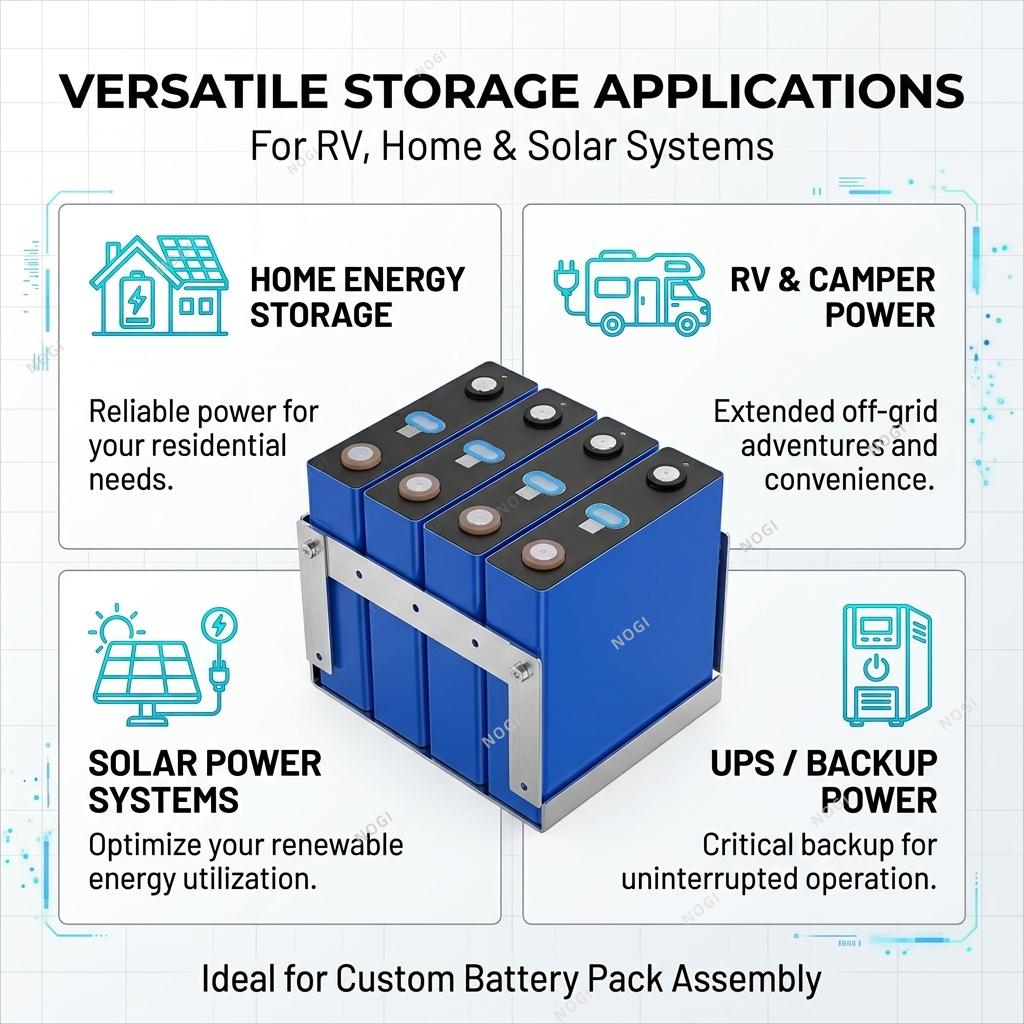 3.2V 228Ah CATL Lithium Iron Phosphate Battery LFP cell for Solar ESS, RV, EV and Off-Grid Energy Storage,NOGIPower ,3.2V 228Ah CATL Lithium Iron Phosphate Battery LFP cell for Solar ESS, RV, EV and Off-Grid Energy Storage
