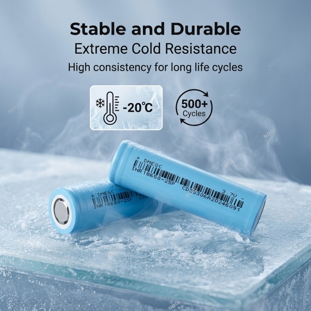 12C 30A High Drain 18650 Battery 2500mAh | DMEGC INR18650-25P for Power Tools & E-Bikes,NOGIPower ,12C 30A High Drain 18650 Battery 2500mAh | DMEGC INR18650-25P for Power Tools & E-Bikes