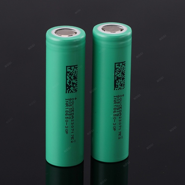 DMEGC INR18650-30P 18650 Battery Cell 3000mAh 3.7V 6C Continuous Discharge 2C Charge High Performance Li-ion Cell for Electric Scooters,NOGIPower ,DMEGC INR18650-30P 18650 Battery Cell 3000mAh 3.7V 6C Continuous Discharge 2C Charge High Performance Li-ion Cell for Electric Scooters