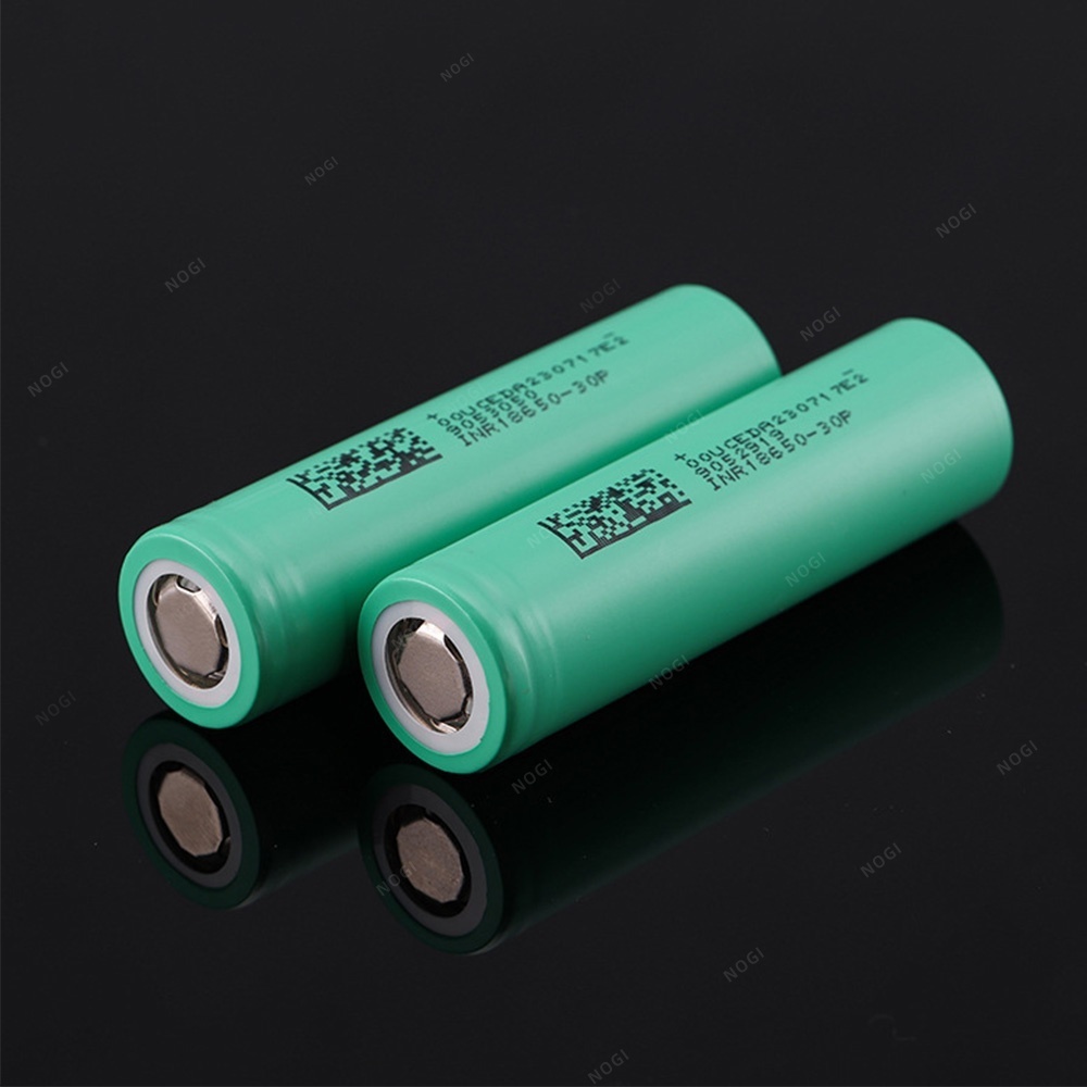 DMEGC INR18650-30P 18650 Battery Cell 3000mAh 3.7V 6C Continuous Discharge 2C Charge High Performance Li-ion Cell for Electric Scooters,NOGIPower ,DMEGC INR18650-30P 18650 Battery Cell 3000mAh 3.7V 6C Continuous Discharge 2C Charge High Performance Li-ion Cell for Electric Scooters