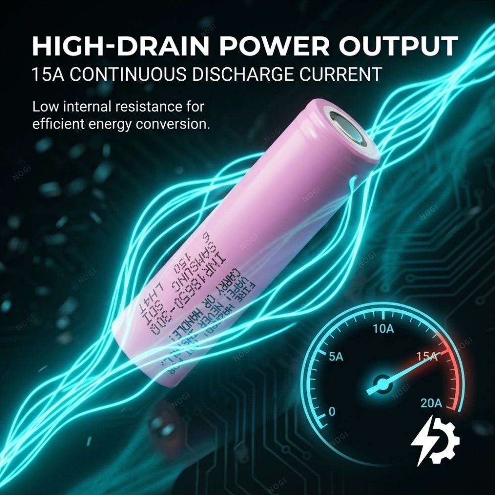 Samsung INR18650-30Q 18650 Cell 3.7V 3000mAh nmc cell for E-bike Power Tools Wide Temperature,NOGIPower ,Samsung INR18650-30Q 18650 Cell 3.7V 3000mAh nmc cell for E-bike Power Tools Wide Temperature