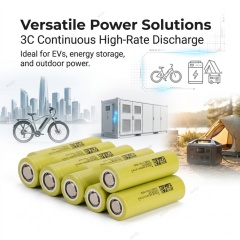 Original DMEGC INR21700-50E 21700 Lithium-ion Cell 5000mAh 3.7V 3C High Rate 1000 Cycles Safe Rechargeable Battery for E-vehicles Industrial Equipment,NOGIPower ,Original DMEGC INR21700-50E 21700 Lithium-ion Cell 5000mAh 3.7V 3C High Rate 1000 Cycles Safe Rechargeable Battery for E-vehicles Industrial Equipment