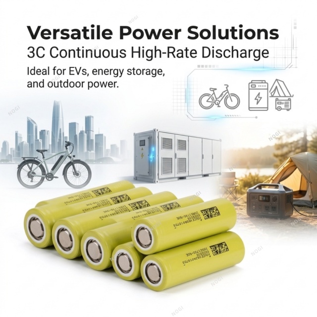 Original DMEGC INR21700-50E 21700 Lithium-ion Cell 5000mAh 3.7V 3C High Rate 1000 Cycles Safe Rechargeable Battery for E-vehicles Industrial Equipment,NOGIPower ,Original DMEGC INR21700-50E 21700 Lithium-ion Cell 5000mAh 3.7V 3C High Rate 1000 Cycles Safe Rechargeable Battery for E-vehicles Industrial Equipment
