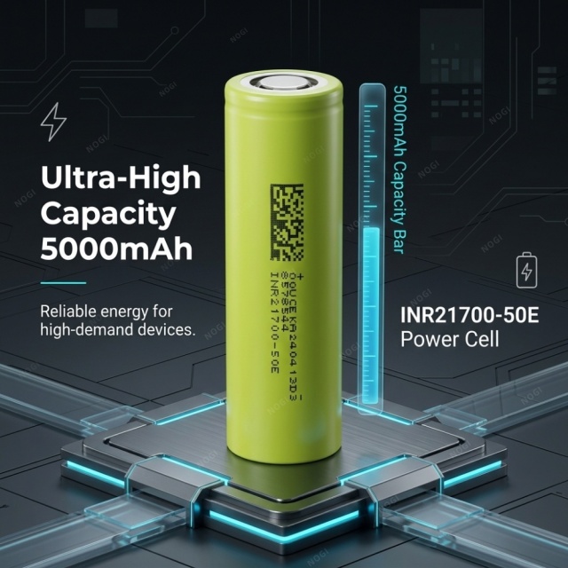 Original DMEGC INR21700-50E 21700 Lithium-ion Cell 5000mAh 3.7V 3C High Rate 1000 Cycles Safe Rechargeable Battery for E-vehicles Industrial Equipment,NOGIPower ,Original DMEGC INR21700-50E 21700 Lithium-ion Cell 5000mAh 3.7V 3C High Rate 1000 Cycles Safe Rechargeable Battery for E-vehicles Industrial Equipment