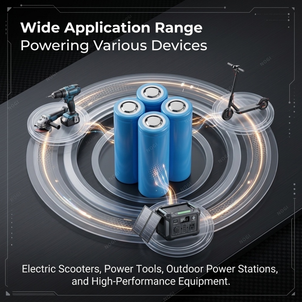 3.7V 5000mAh High Capacity 21700 Cell | Samsung 50GB 15A Max Discharge,NOGIPower ,3.7V 5000mAh High Capacity 21700 Cell | Samsung 50GB 15A Max Discharge