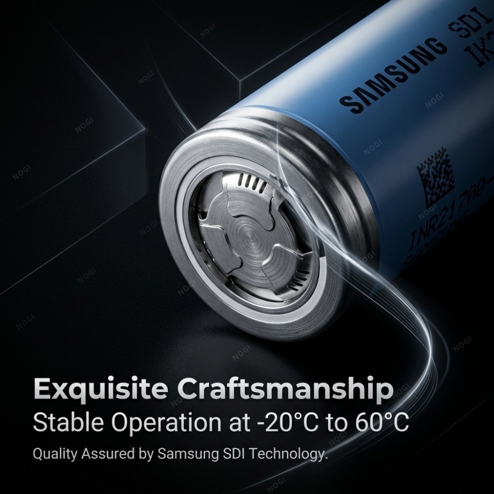 3.7V 5000mAh High Capacity 21700 Cell | Samsung 50GB 15A Max Discharge,NOGIPower ,3.7V 5000mAh High Capacity 21700 Cell | Samsung 50GB 15A Max Discharge