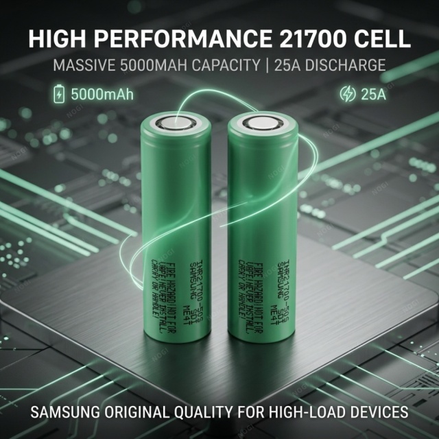 Samsung INR21700-50S Li-ion Cel: The Ultimate Power Solution for High-Performance Drones,NOGIPower ,Samsung INR21700-50S Li-ion Cel: The Ultimate Power Solution for High-Performance Drones