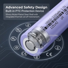 ND18650-2200mAh 18650 Rechargeable Lithium-Ion Battery 2200mAh 3.7V Stable Output Battery for Portable Device Small Electronic Tools,NOGIPower ,ND18650-2200mAh 18650 Rechargeable Lithium-Ion Battery 2200mAh 3.7V Stable Output Battery for Portable Device Small Electronic Tools
