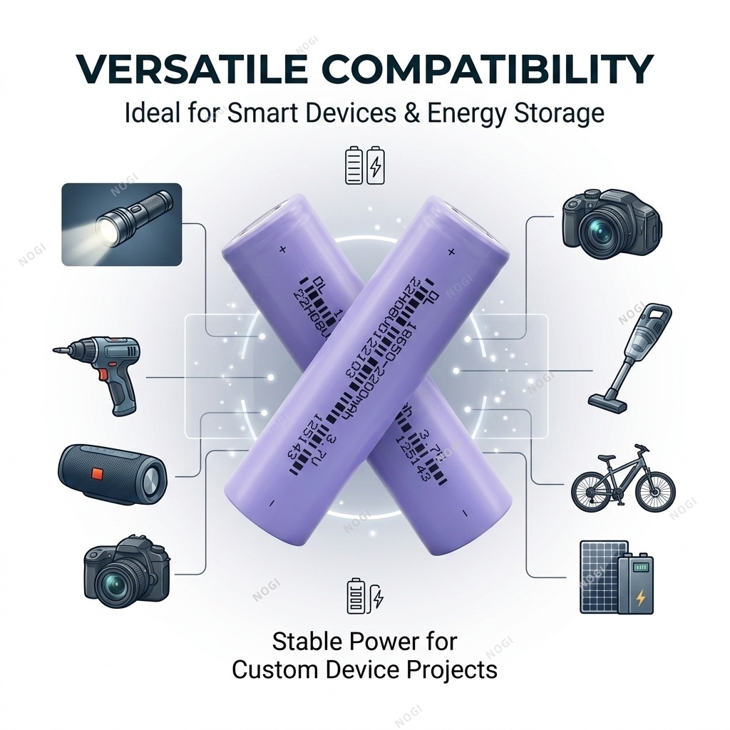 ND18650-2200mAh 18650 Rechargeable Lithium-Ion Battery 2200mAh 3.7V Stable Output Battery for Portable Device Small Electronic Tools,NOGIPower ,ND18650-2200mAh 18650 Rechargeable Lithium-Ion Battery 2200mAh 3.7V Stable Output Battery for Portable Device Small Electronic Tools