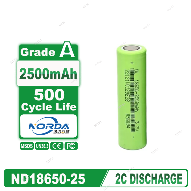 High Quality Low Price ND18650-2500mAh 3.7V 2500mAh Li-ion Battery Wholesale,NOGIPower ,High Quality Low Price ND18650-2500mAh 3.7V 2500mAh Li-ion Battery Wholesale
