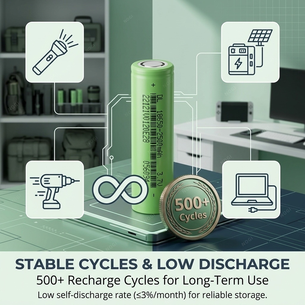 High Quality Low Price ND18650-2500mAh 3.7V 2500mAh Li-ion Battery Wholesale,NOGIPower ,High Quality Low Price ND18650-2500mAh 3.7V 2500mAh Li-ion Battery Wholesale