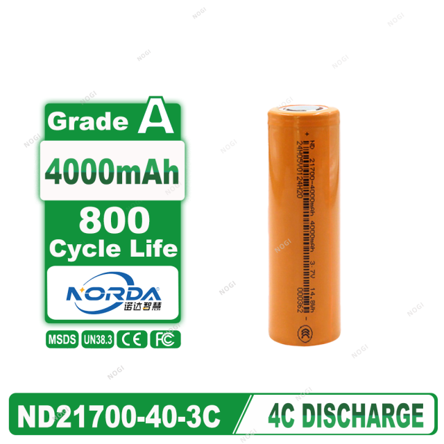 Factory Direct ND21700-4000mAh-3C 3.7V 4000mAh 3C High Rate Li-ion Battery for Industrial Robotics Machinery,NOGIPower ,Factory Direct ND21700-4000mAh-3C 3.7V 4000mAh 3C High Rate Li-ion Battery for Industrial Robotics Machinery
