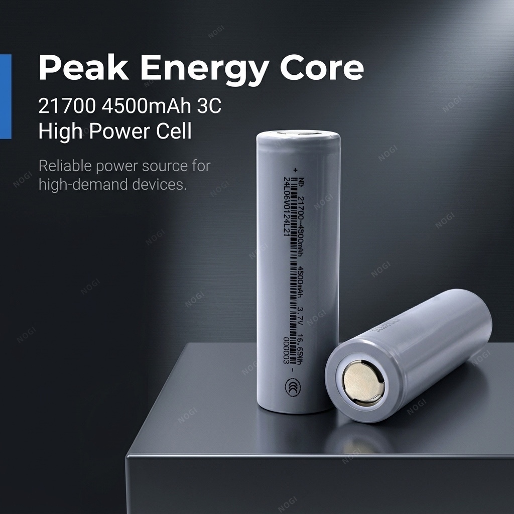 Brand new ND21700-4500mAh-3C 3.7V Li-ion Battery 4500mAh 3C High Rate Discharge Cell Wholesale,NOGIPower ,Brand new ND21700-4500mAh-3C 3.7V Li-ion Battery 4500mAh 3C High Rate Discharge Cell Wholesale