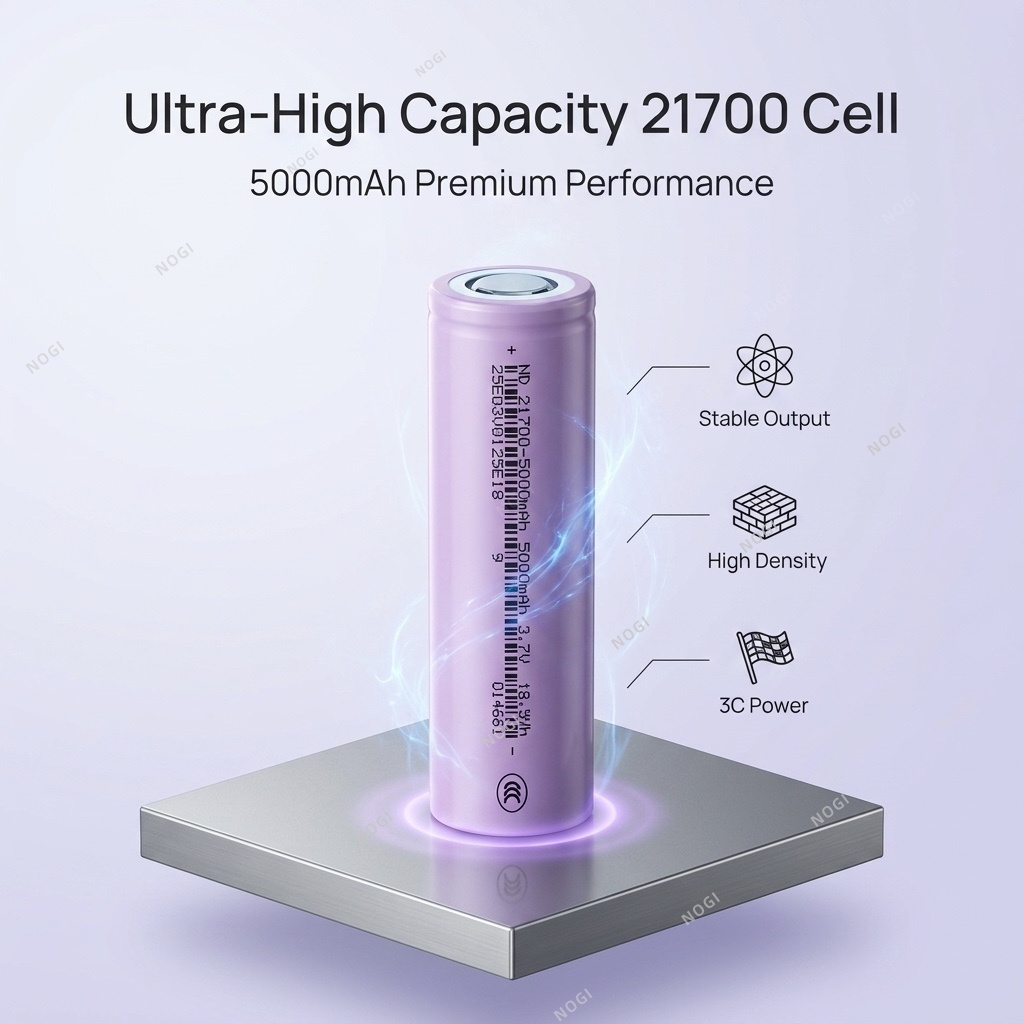Wholesale Price ND21700-5000mAh 3.7V 5000mAh Li-ion Battery for Consumer Electronics & LED Lighting,NOGIPower ,Wholesale Price ND21700-5000mAh 3.7V 5000mAh Li-ion Battery for Consumer Electronics & LED Lighting