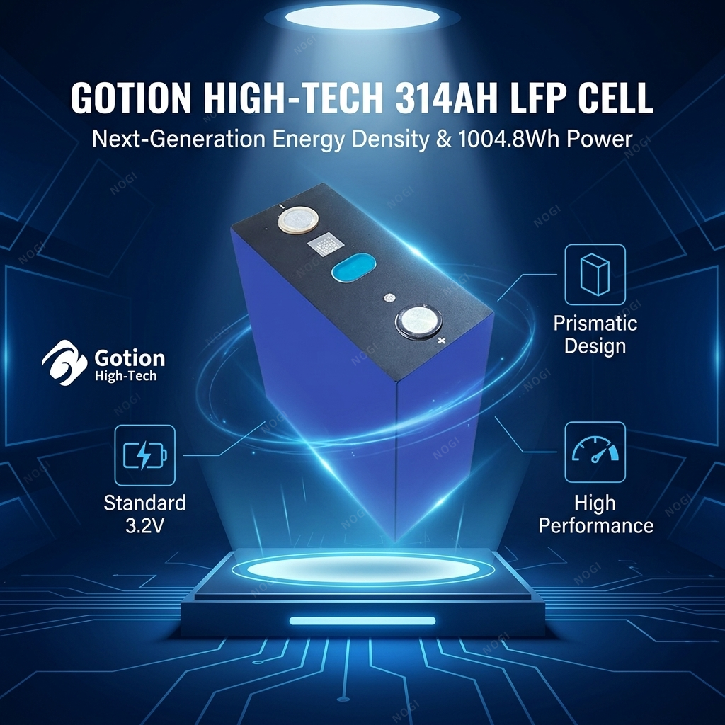 Grade A 314Ah LFP Cell with 12000+Cycles High Capacity Long Cycle Life for ESS & EV,NOGIPower ,Grade A 314Ah LFP Cell with 12000+Cycles High Capacity Long Cycle Life for ESS & EV