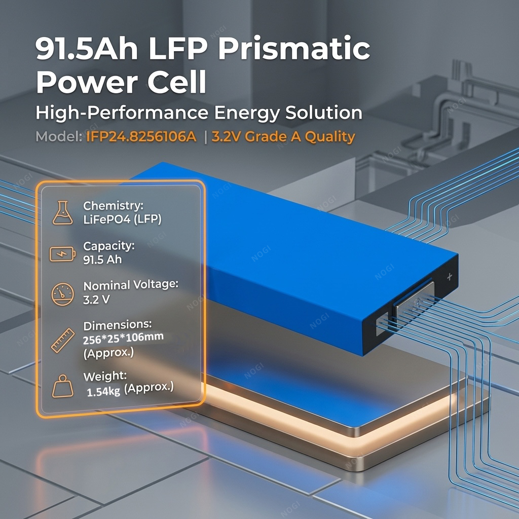 Original Gotion IFP24.8256106A 91.5Ah 3.2V Grade A LFP Blade Cell for Commercial EV&Logistics Vehicle,NOGIPower ,Original Gotion IFP24.8256106A 91.5Ah 3.2V Grade A LFP Blade Cell for Commercial EV&Logistics Vehicle