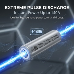 Full Tab Design High Rate Ampace INR21700A 3.7V 4000mAh Rechargeable Cell,NOGIPower ,Full Tab Design High Rate Ampace INR21700A 3.7V 4000mAh Rechargeable Cell