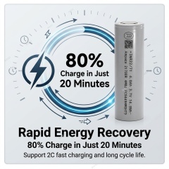 Full Tab Design High Rate Ampace INR21700A 3.7V 4000mAh Rechargeable Cell,NOGIPower ,Full Tab Design High Rate Ampace INR21700A 3.7V 4000mAh Rechargeable Cell