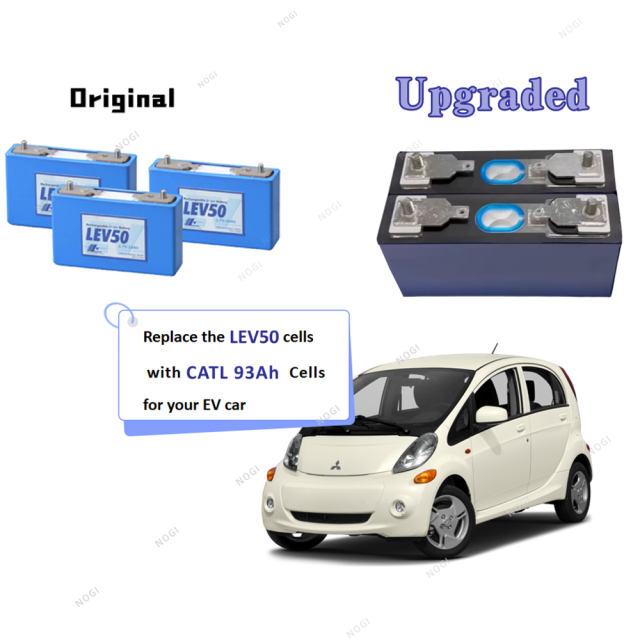 CATL 93Ah Lithium Cell Replacement Upgrade for Yuasa LEV50 Mitsubishi i-MiEV, Peugeot iOn & Citroën C-Zero,NOGIPower ,CATL 93Ah Lithium Cell Replacement Upgrade for Yuasa LEV50 Mitsubishi i-MiEV, Peugeot iOn & Citroën C-Zero