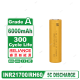Reliance INR21700-RH60 6000mAh High Energy Density 21700 Lithium Cell with -40℃ -80℃ wide temp.