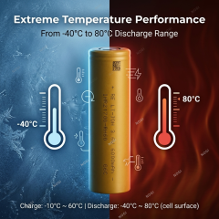 Reliance INR21700-RH60 6000mAh High Energy Density 21700 Lithium Cell with -40℃ -80℃ wide temp.,NOGIPower ,Reliance INR21700-RH60 6000mAh High Energy Density 21700 Lithium Cell with -40℃ -80℃ wide temp.