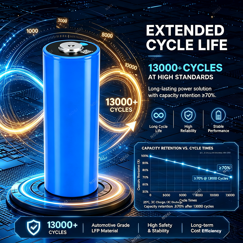 EVE C46PH-V1.1 3.2V 21Ah LFP Cylindrical Cell | 13000 Long Cycles, 30C Peak High Rate Discharge,NOGIPower ,EVE C46PH-V1.1 3.2V 21Ah LFP Cylindrical Cell | 13000 Long Cycles, 30C Peak High Rate Discharge-NOGIPower