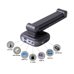 FT-F903 Portable Document Camera, 16M Pixels – A3 Capture, 50x Zoom, USB/HDMI/VGA,Phanture,FT-F903 Portable Document Camera, 16M Pixels – A3 Capture, 50x Zoom, USB/HDMI/VGA