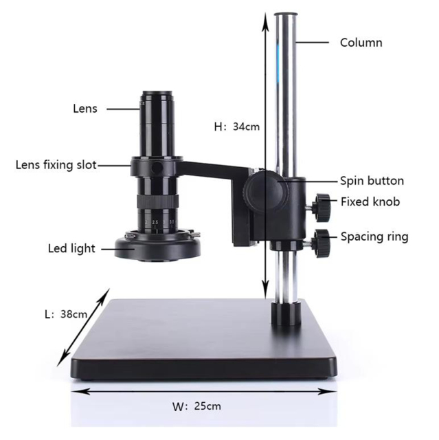 Monocular Stereo Zoom Video Microscope,Phanture,Monocular Stereo Zoom Video Microscope