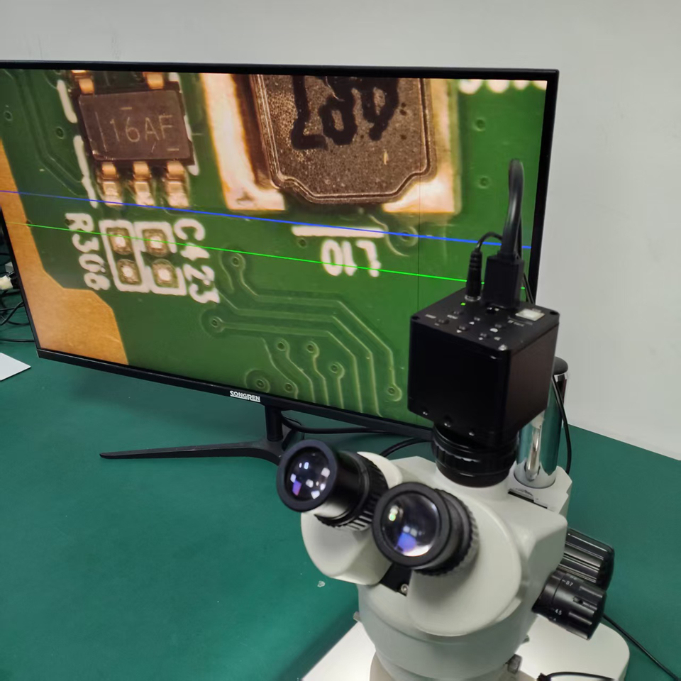 Phantrue 4K UHD Microscope Camera for Electronics Inspection and Repair,Phanture,High-Resolution PCB Inspection Microscope Camera