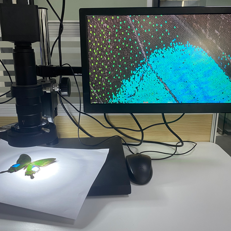 4K 60FPS HDMI Microscope Camera with UVC Output and Adjustable Crosshair System,Phanture,4K 60FPS HDMI Microscope Camera with UVC Output