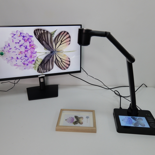 Cámara de documentos profesional FT-F703 con pantalla LCD de 7 pulgadas, Phanture, Cámara de documentos profesional FT-F703 con pantalla LCD de 7 pulgadas