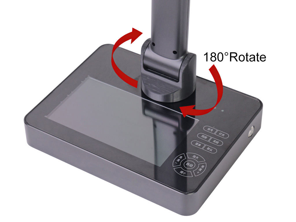Cámara de documentos profesional FT-F703 con pantalla LCD de 7 pulgadas, Phanture, Cámara de documentos profesional FT-F703 con pantalla LCD de 7 pulgadas