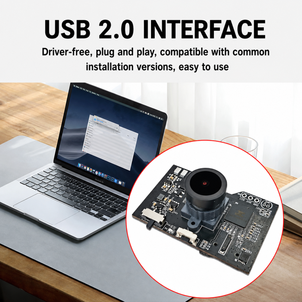 TW447 720P USB Camera Module | GC1054 Wide-Angle Camera Module for Embedded Devices