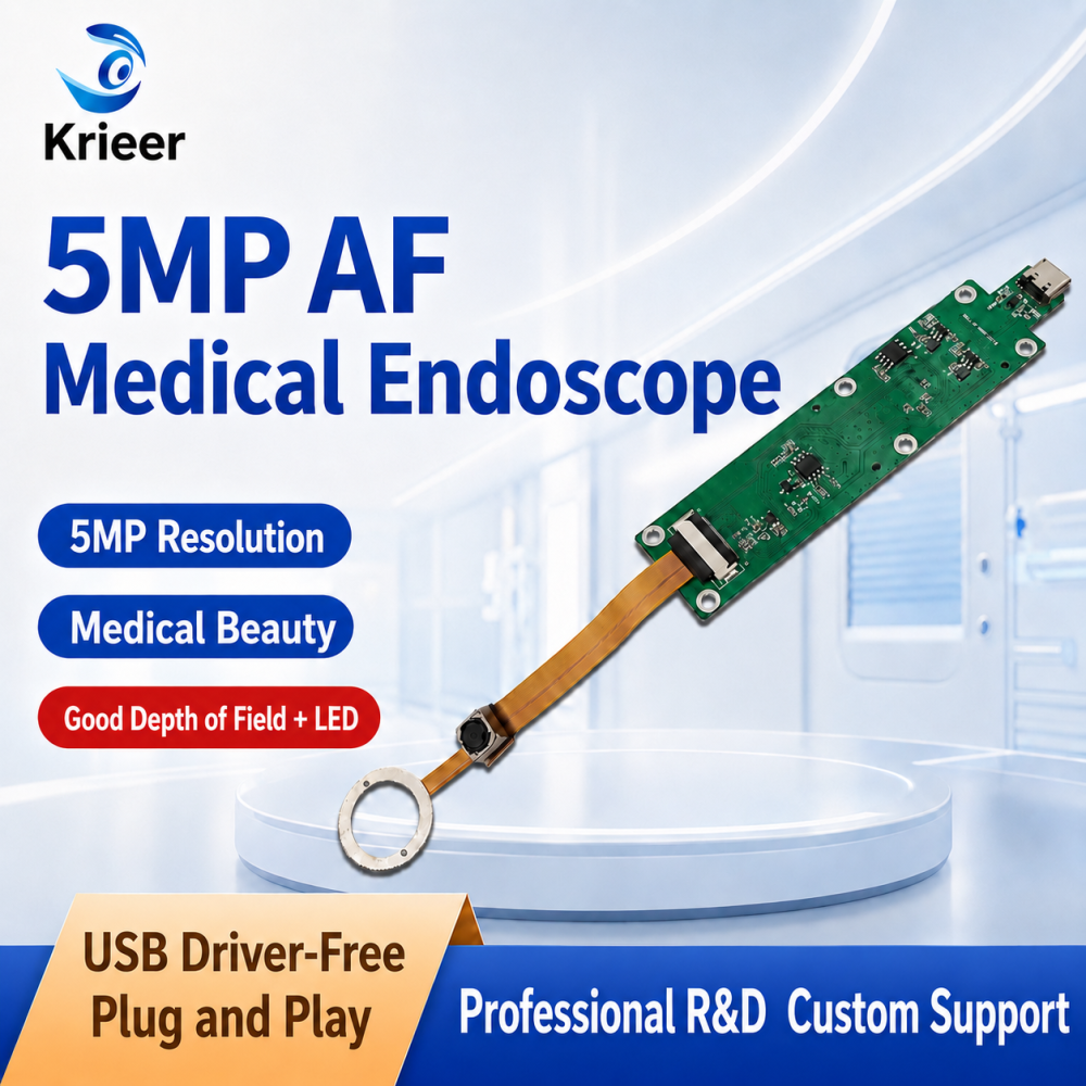 TW457 5MP AF USB Endoscope Camera Module | Medical and Industrial Inspection Camera Module