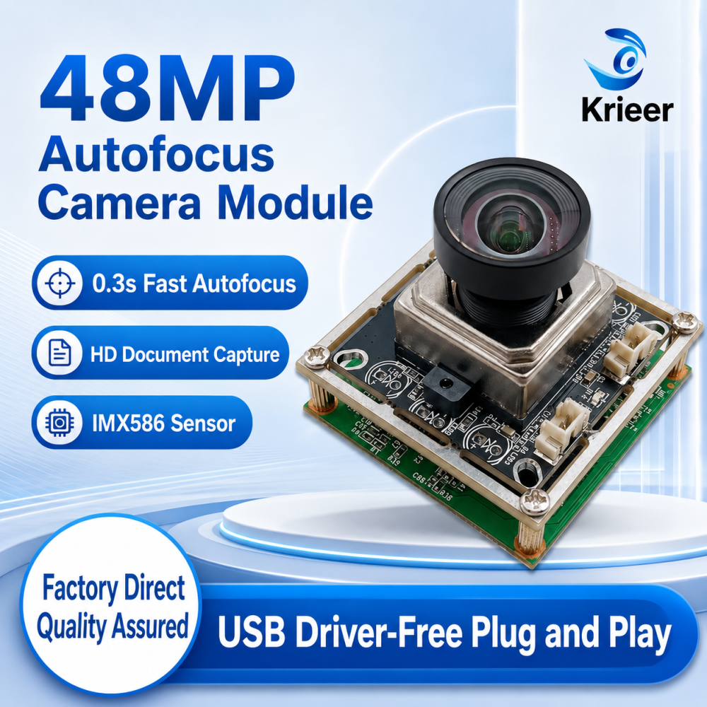 TW501 48MP AF USB Camera Module | IMX586 Auto Focus Camera Module for Industrial Vision and Smart Devices