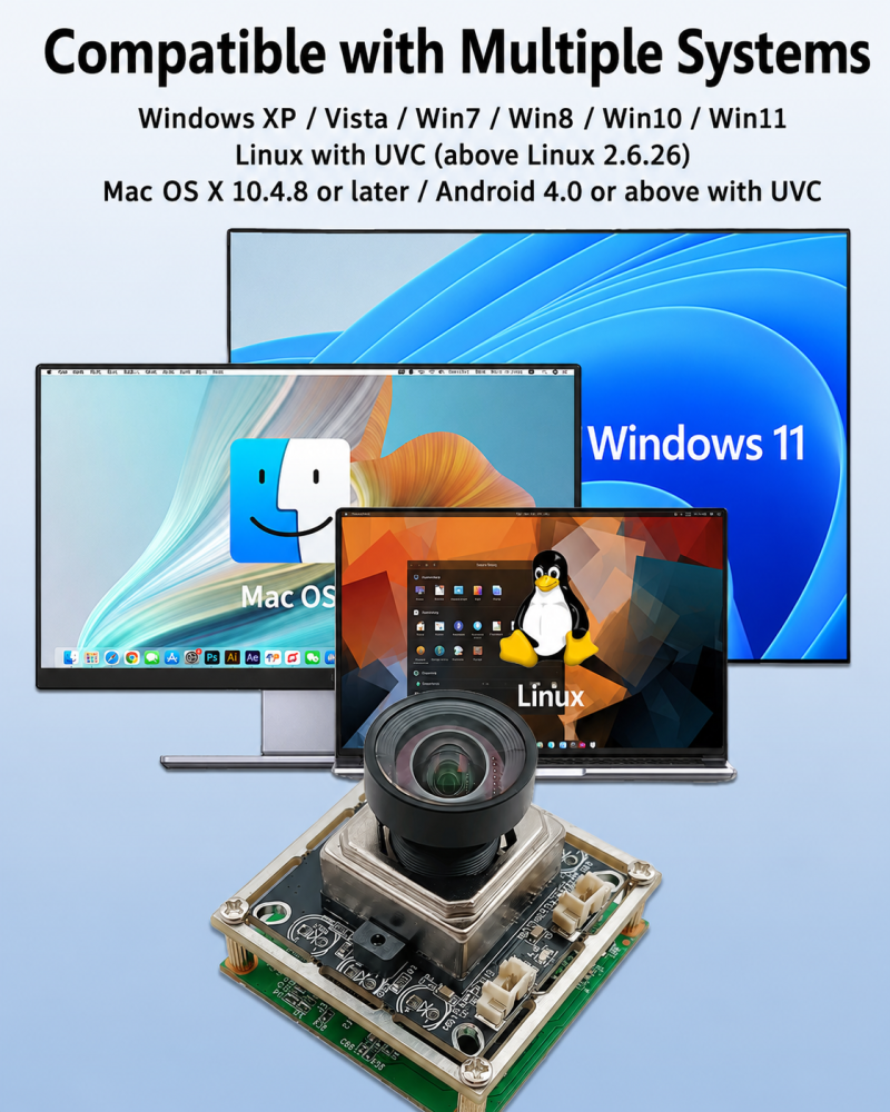 TW501 48MP AF USB Camera Module | IMX586 Auto Focus Camera Module for Industrial Vision and Smart Devices