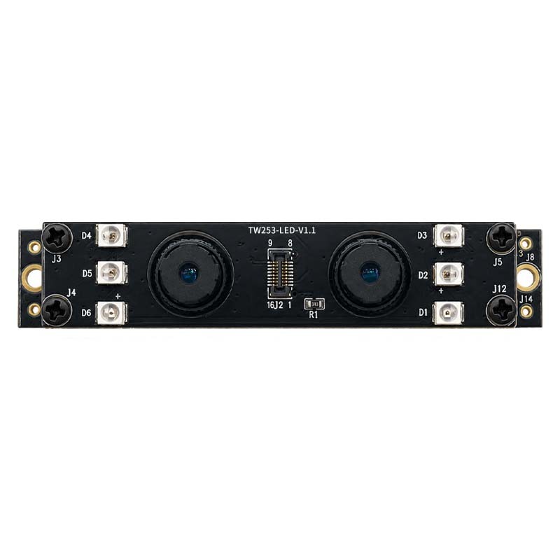 TW253 2MP MIPI Dual-Lens Face Recognition Camera Module | RGB IR Camera Module for Access Control