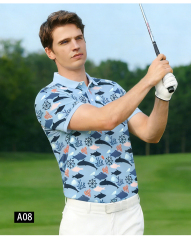 Dual Fabric Polo Golf Shirt,MY SHOP,Dual Fabric Polo Golf Shirt