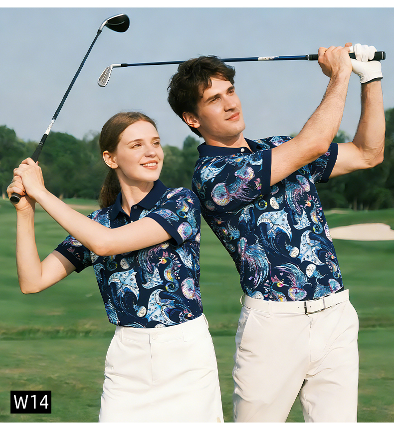 Dual Fabric Polo Golf Shirt,MY SHOP,Dual Fabric Polo Golf Shirt