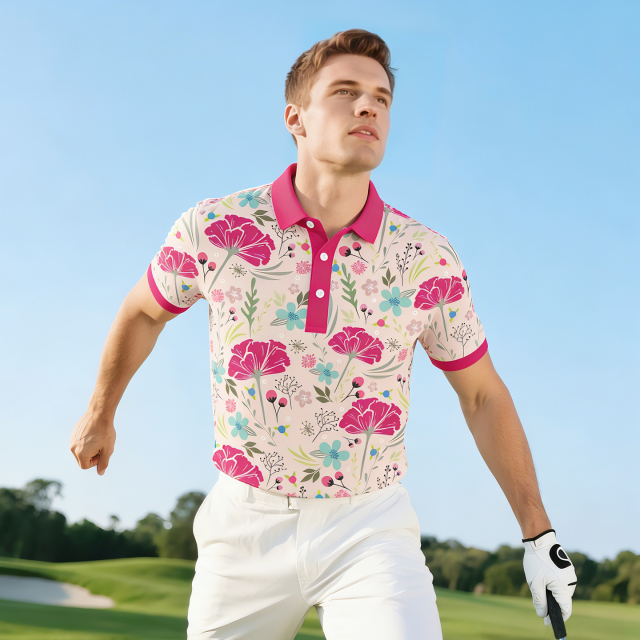 Breathable Performance Golf Shirt,MY SHOP,Breathable Performance Golf Shirt