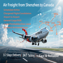 Machinery and Electrical Equipment air freight from Shenzhen to Canada,MY SHOP,Canada