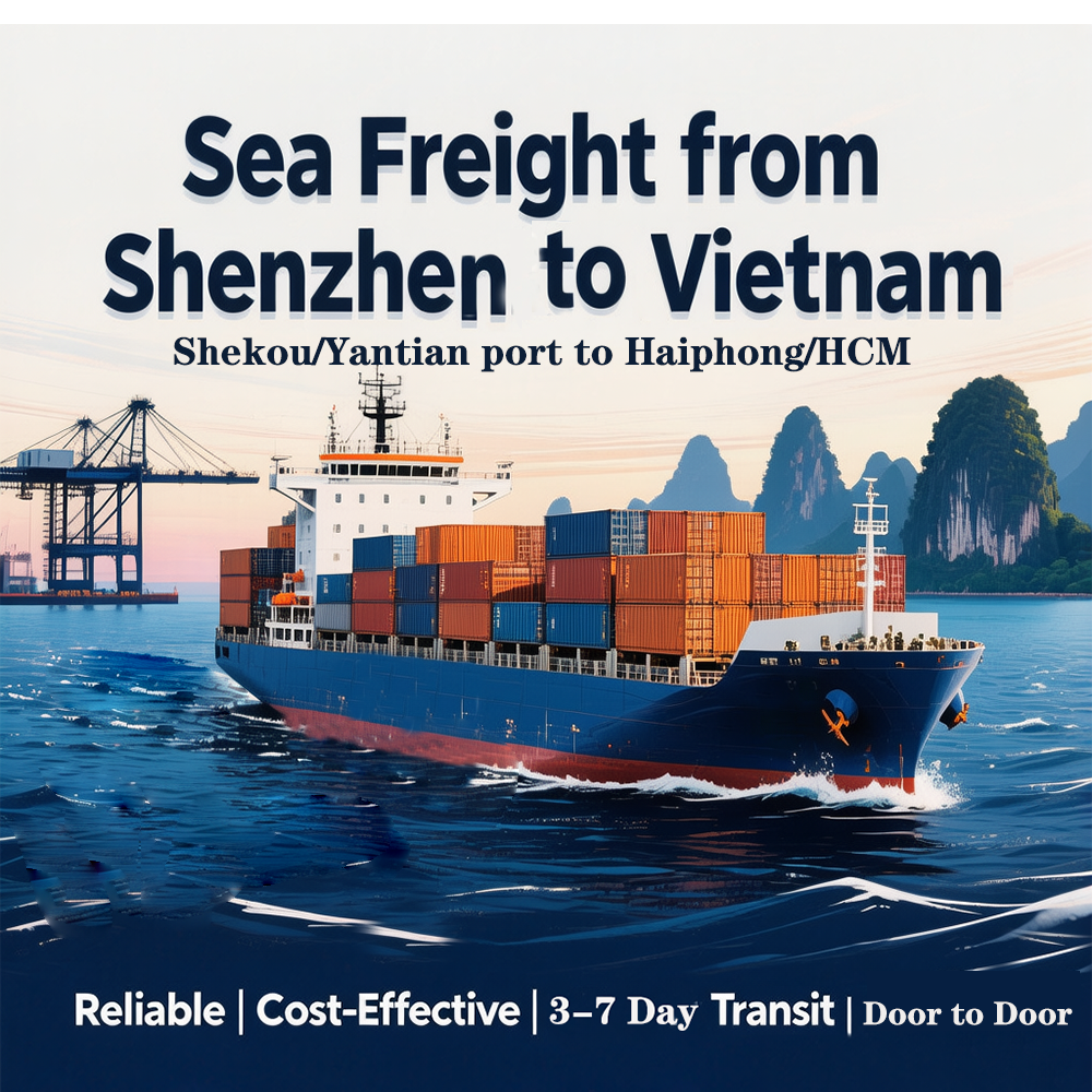 Sea shipping from Shenzhen to Vietnam/door to door freight,MY SHOP,Southeast Asia