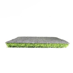 High-density leisure carpet turf installed on a modern outdoor residential patio.