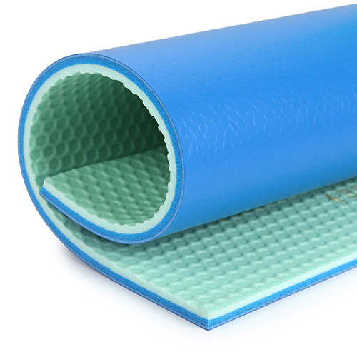Professional advantages of Gem PVC flooring highlighting eco-friendly materials and anti-slip safety.