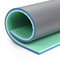 Multi-functional indoor application of Gem series flooring for competitive sports.
